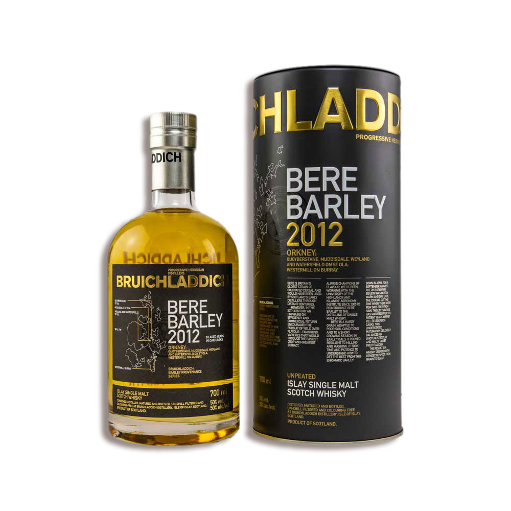 Bruichladdich Bere Barley 10 Jahre 2012