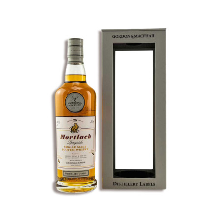 Gordon & MacPhail Connoisseurs Choice Cask Strength Mortlach 25 y.o. G&M Distillery Label - 46%