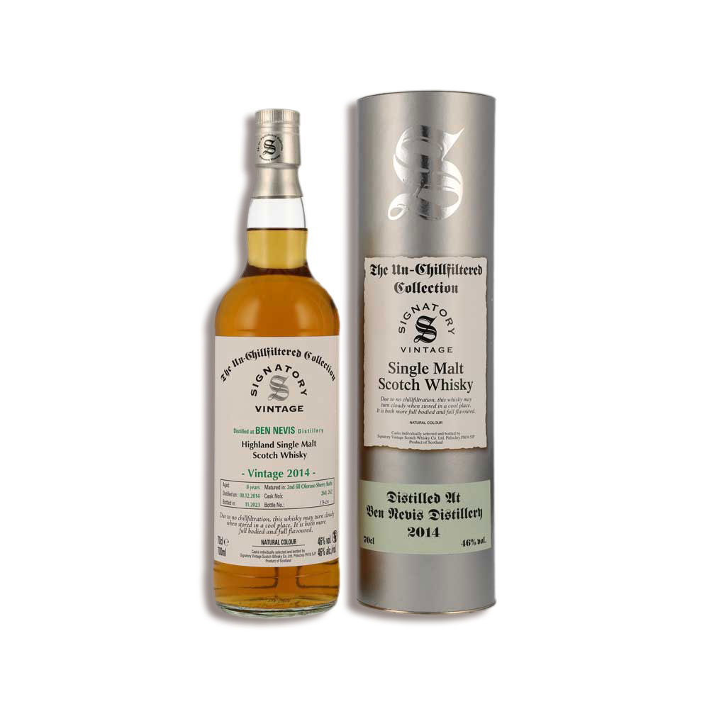 Signatory Vintage Unchill Filtered Collection | Ben Nevis 2014/2023 Sig un-chill _260, 262