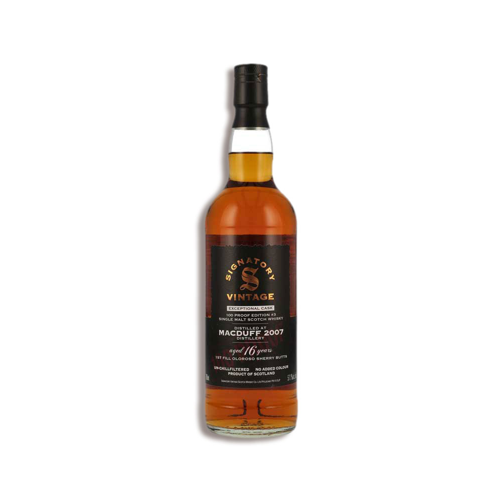 Signatory Vintage 100 Proof Edition | Macduff 2007 - 16 y.o. - Signatory 100 PROOF Exceptional Edition _3
