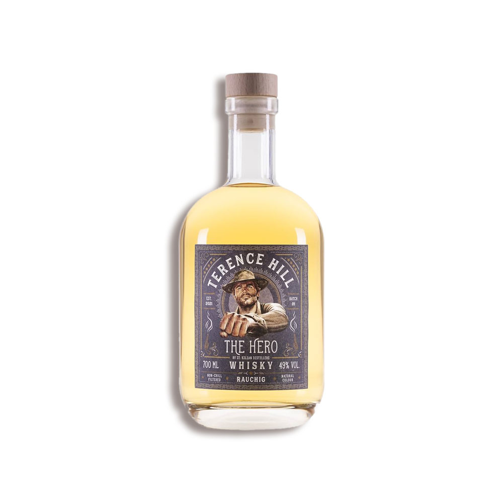 St. Kilian Terence Hill - The Hero - Rauchig - Blended Malt 